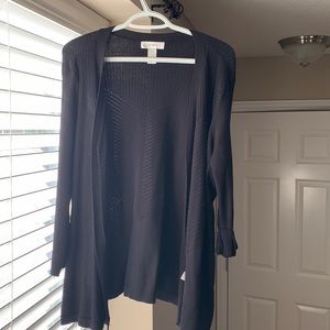 Cj banks sweater jacket